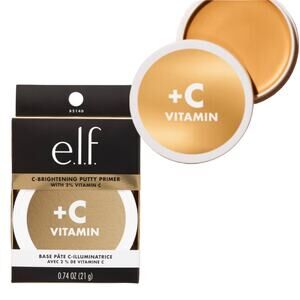 NEW e.l.f. PUTTY PRIMER C-Bright Universal Sheer Vitamin C Boost Evens Skin Tone